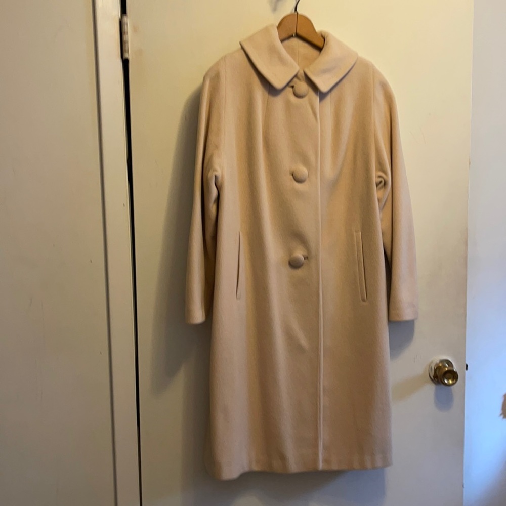 Ladies Vintage Michel Daniel cashmere coat